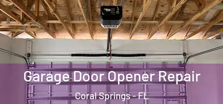  Garage Door Opener Repair Coral Springs - FL