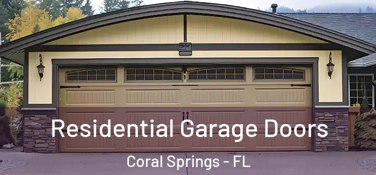  Residential Garage Doors Coral Springs - FL